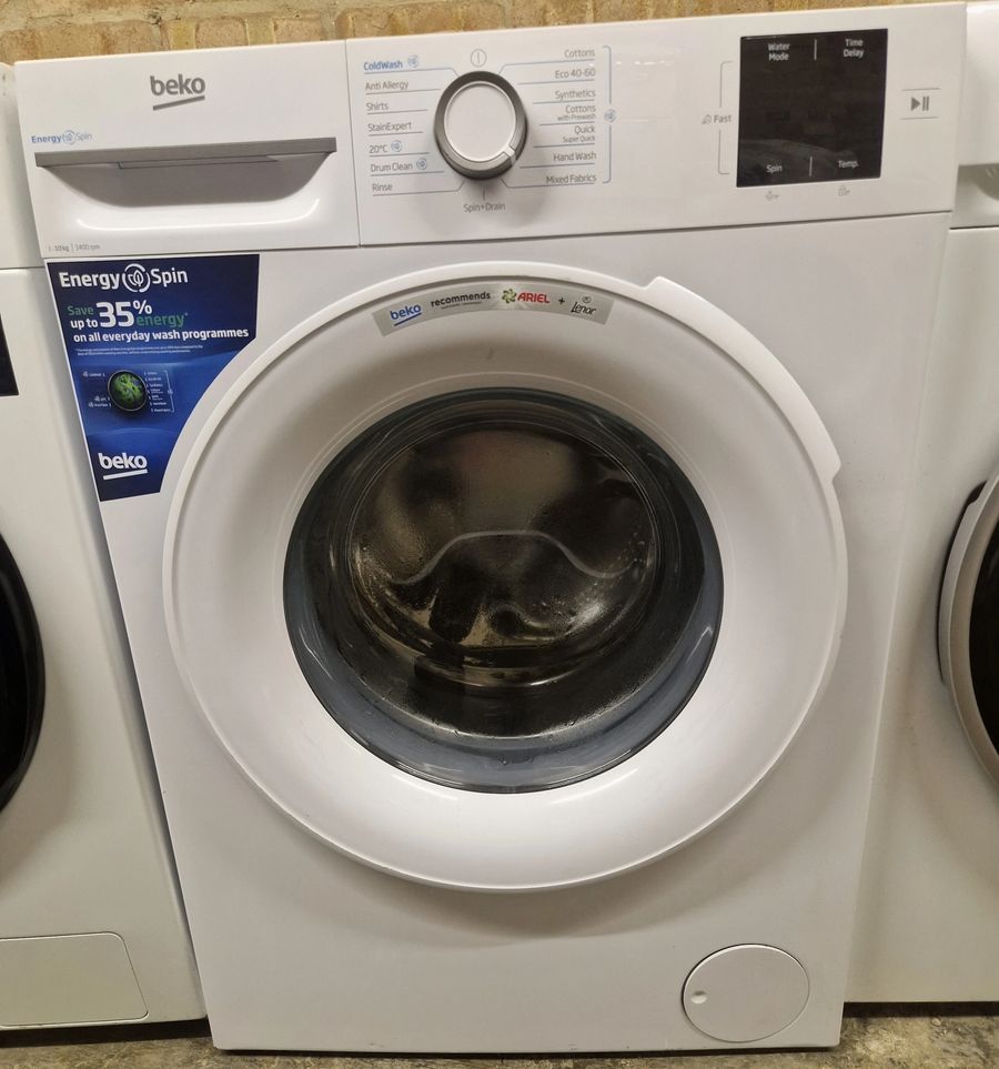 Like New Appliances washing machine photograph used as a placeholder for Beko BM3WT3841W graded preview one