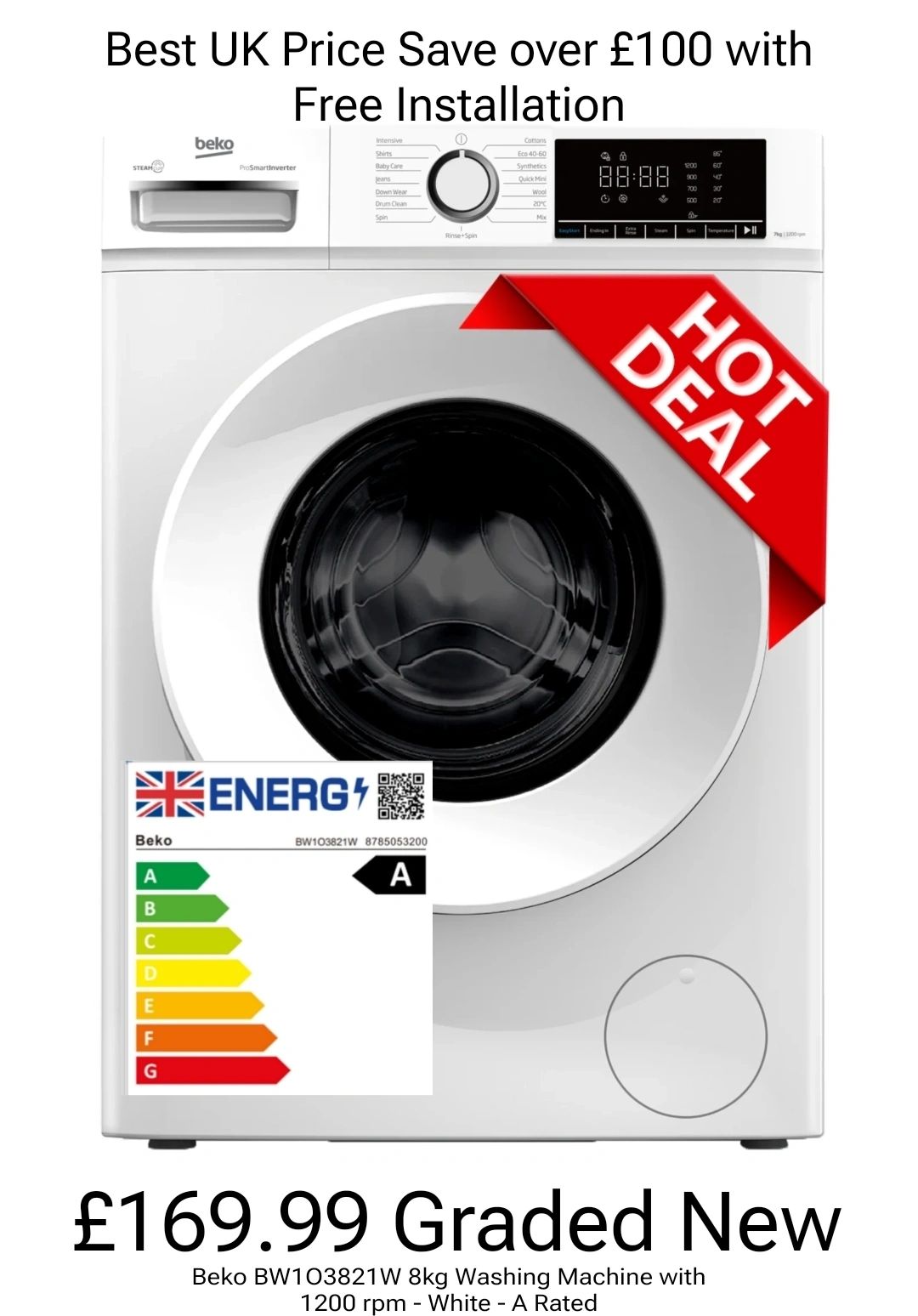 Genuine Like New Appliances WordPress washing machine photograph used for gallery preview 03
