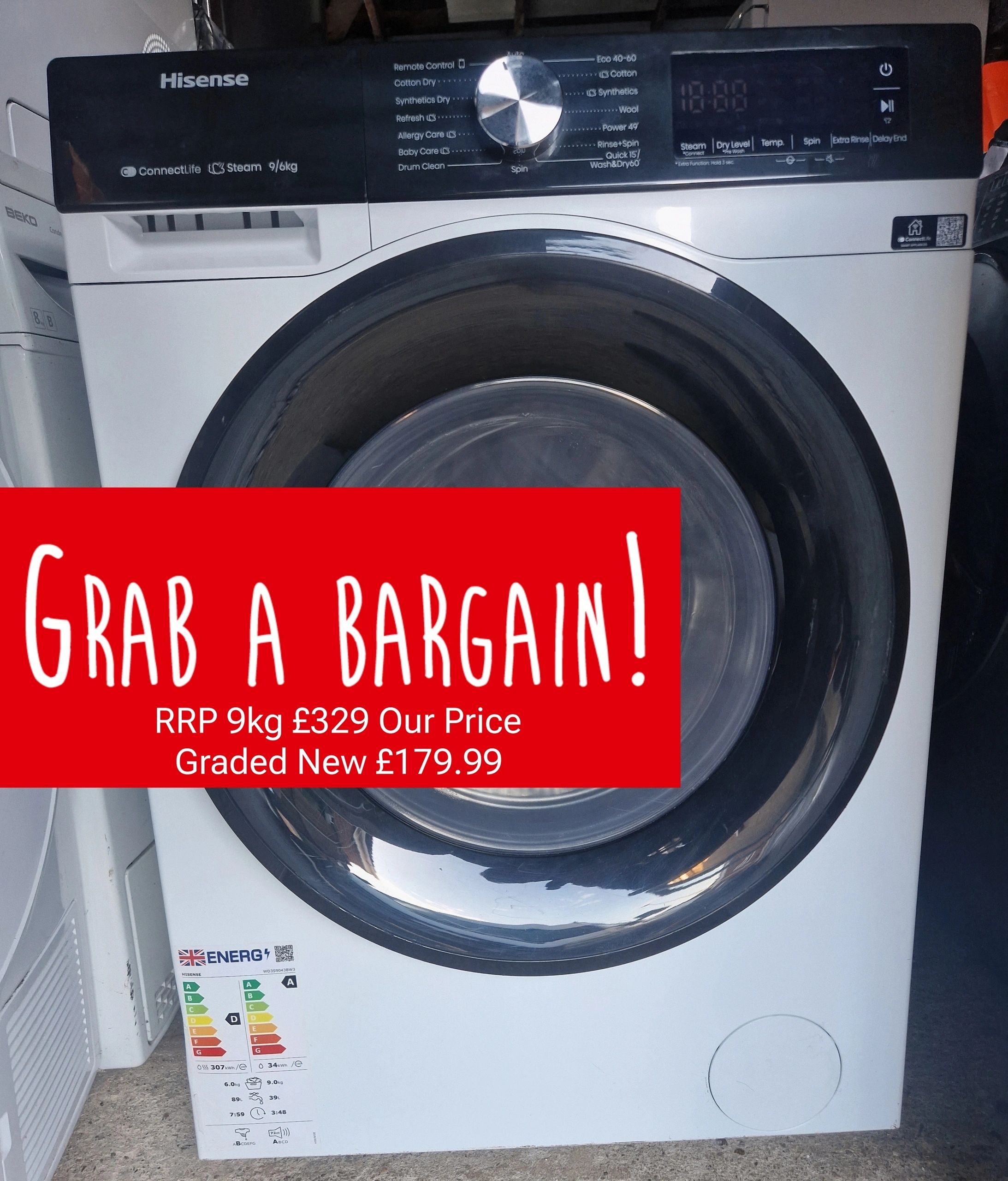 Genuine Like New Appliances WordPress washing machine photograph used for gallery preview 10
